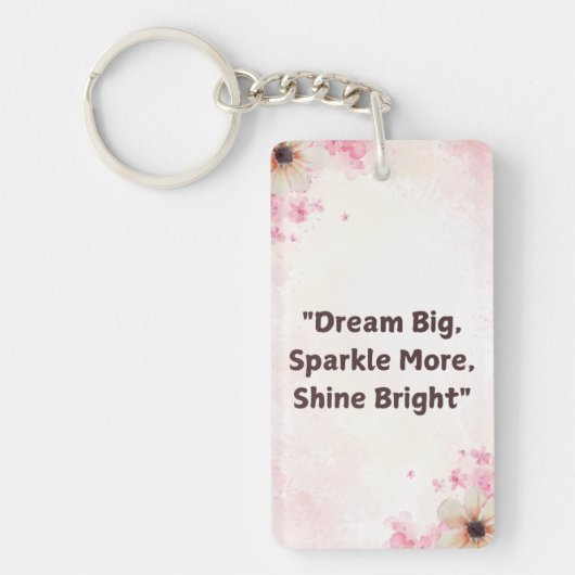 Aangepaste Sleutelhanger voor elke dag (Voorkant)