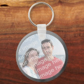 Aangepaste Sleutelhanger voor foto-Lijst (Voorkant)