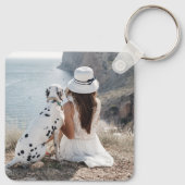 Aangepaste Sleutelhanger voor foto's instellen (Achterkant)