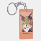 Aangepaste Sleutelhanger voor gezelschapsdieren (Voorkant Links)