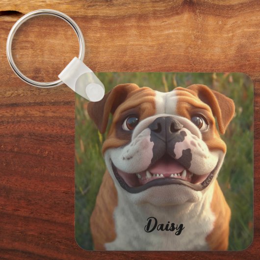 aangepaste sleutelhanger voor huisdieren (Voorkant)