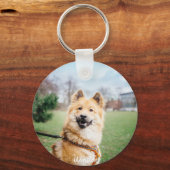 Aangepaste Sleutelhanger voor huisdieren – geperso (Voorkant)