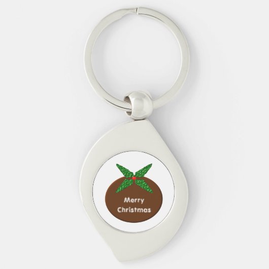 Aangepaste Sleutelhanger voor kerstpresentaties (Voorkant)