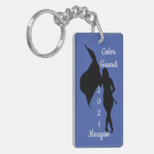 Aangepaste Sleutelhanger voor kleurenbewaking (Voorkant Links)
