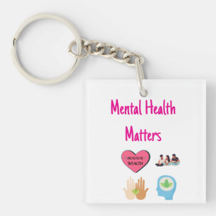 Aangepaste sleutelhanger voor psychische problemen