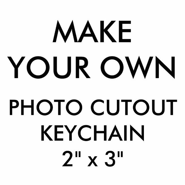 Aangepaste Sleutelhanger voor speciale fotobewerki Fotobeeldje Sleutelhanger (Voorkant)