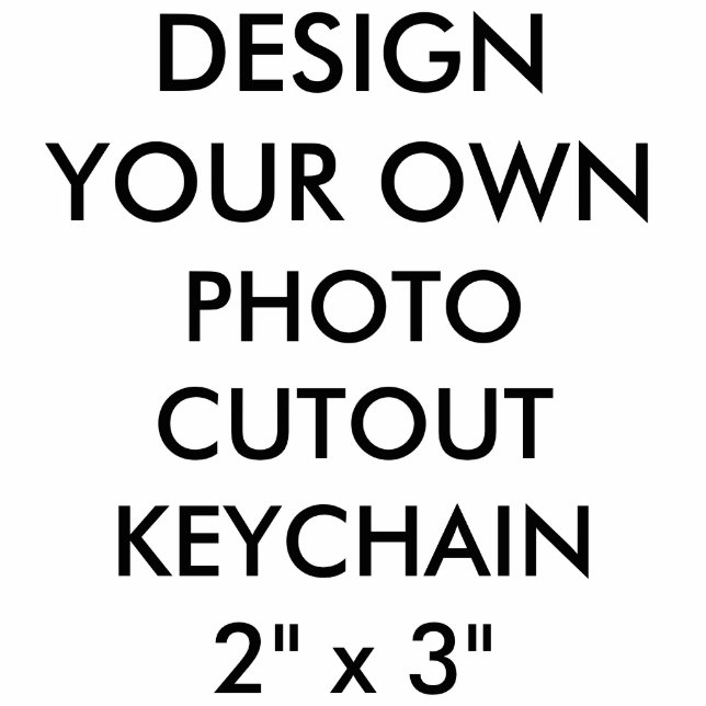 Aangepaste Sleutelhanger voor speciale fotobewerki Fotobeeldje Sleutelhanger (Voorkant)