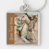 Aangepaste Sleutelhanger voor tired Camel (Voorkant)