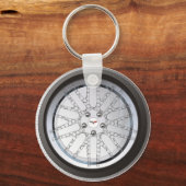 Aangepaste Sleutelhanger voor wielwieltjes (Voorkant)