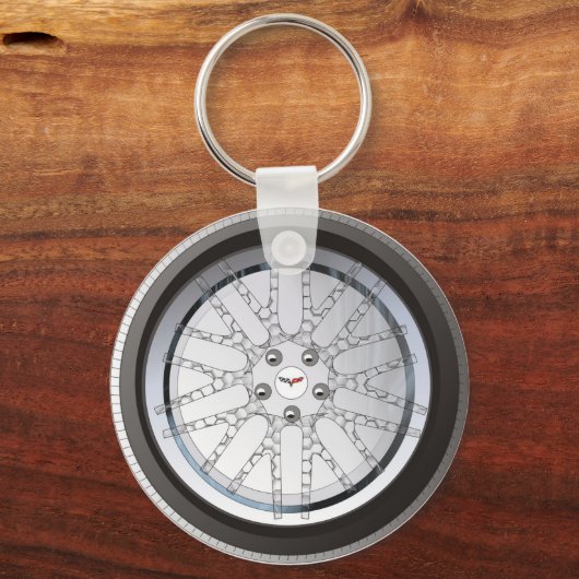 Aangepaste Sleutelhanger voor wielwieltjes (Voorkant)