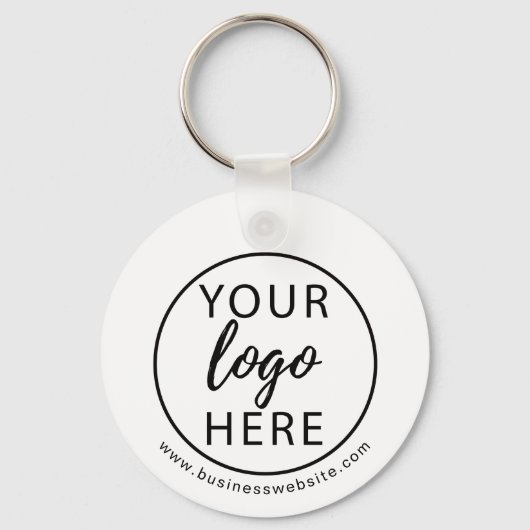 Aangepaste Sleutelhanger voor zakelijke Logo (Voorkant)