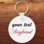 aangepaste sleutelhanger - vriendje (Voorkant)