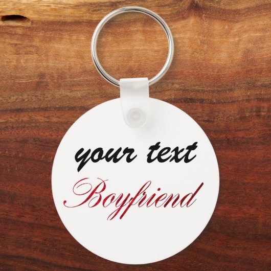 aangepaste sleutelhanger - vriendje (Voorkant)