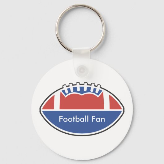 Aangepaste Sleutelhangers voor aangepast Football (Voorkant)