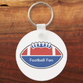 Aangepaste Sleutelhangers voor aangepast Football (Voorkant)
