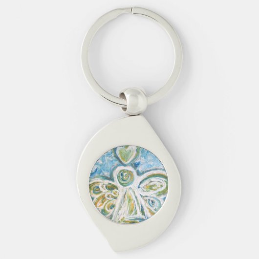 Aangepaste Sleutelhangers voor Golden Blue Guardia (Voorkant)