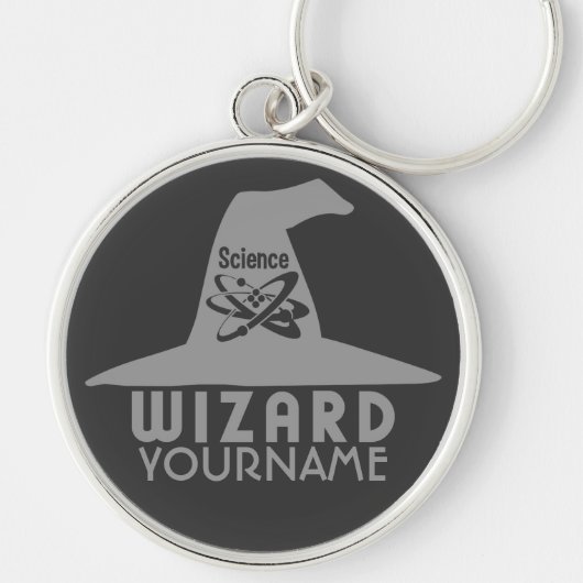 aangepaste sleutelketen voor de wizard Wetenschap Sleutelhanger (Voorkant)