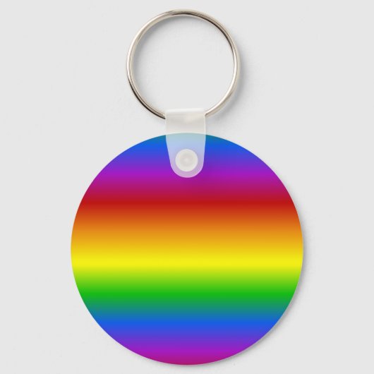Aangepaste sleutelketen voor regenboogkleuren sleutelhanger (Voorkant)