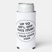 Aangepaste Slim Koelbox 49% OFF Bulk Kopen Korting Seltzer Blikjeskoeler (Seltzer Voorkant)