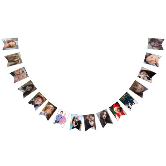 Aangepaste slinger feest foto banner (Alle)