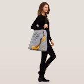 Aangepaste Slogan Modebewuste Dame in Stiletto Crossbody Tas (Op model)