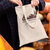 Aangepaste Slogan Wandelen, Camping, Buiten Tote Bag