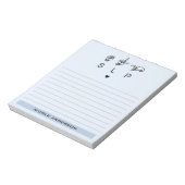 Aangepaste SLP Speech Language Patholoog ASL Notitieblok (Linkerzijde)