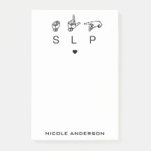 Aangepaste SLP Speech Language Patholoog ASL