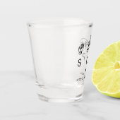 Aangepaste SLP Speech Language Patholoog ASL Shot Glas (Links)