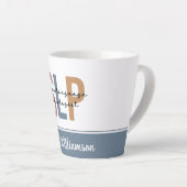 Aangepaste SLP Speech Language Patholoog Latte Mok (Rechterhoek)