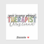 Aangepaste SLP Speech Language Patholoog Sticker (Vel)