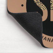 Aangepaste SLP Speech Pathologist Leopard Print Gi Muismat (Hoek)