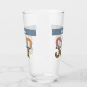 Aangepaste SLP Speech Patholoog Leopard Print Glas (Links)