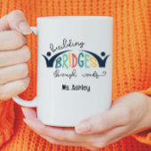 Aangepaste SLP Spraak Taal Patholoog Therapist Tweekleurige Koffiemok