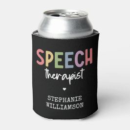 Aangepaste SLP-spraakpatholoog Speech Therapist Blikjeskoeler