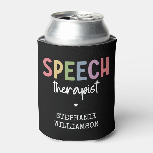 Aangepaste SLP-spraakpatholoog Speech Therapist Blikjeskoeler (Blikje Voorkant)