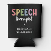 Aangepaste SLP-spraakpatholoog Speech Therapist Blikjeskoeler (Voorkant)
