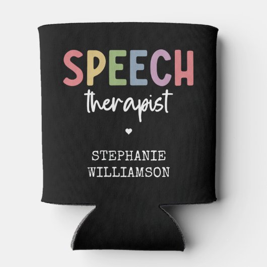 Aangepaste SLP-spraakpatholoog Speech Therapist Blikjeskoeler (Achterkant)