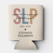 Aangepaste SLP-spraakpatholoog Speech Therapist Blikjeskoeler (Achterkant)