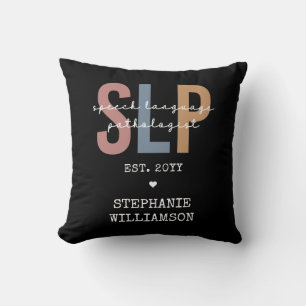 Aangepaste SLP-spraakpatholoog Speech Therapist Kussen