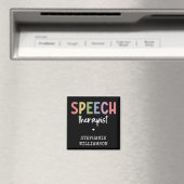 Aangepaste SLP-spraakpatholoog Speech Therapist Magneet (Insitu (Vaatwasser))