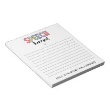 Aangepaste SLP-spraakpatholoog Speech Therapist