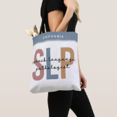 Aangepaste SLP-spraakpatholoog Speech Therapist Tote Bag (Dichtbij)