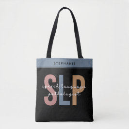 Aangepaste SLP-spraakpatholoog Speech Therapist Tote Bag