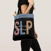 Aangepaste SLP-spraakpatholoog Speech Therapist Tote Bag (Dichtbij)
