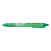 Aangepaste SLP-spraakpatholoog Speech Therapist Zwarte Inkt Pen (Bodem)