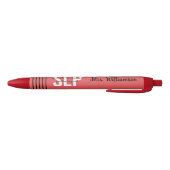 Aangepaste SLP-spraakpatholoog Speech Therapist Zwarte Inkt Pen (Bodem)