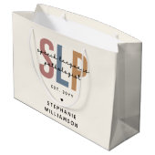 Aangepaste SLP-taaldocent Groot Cadeauzakje (Achterkant Gekanteld)