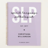 Aangepaste SLP-taaldocent Planner (Voorkant)