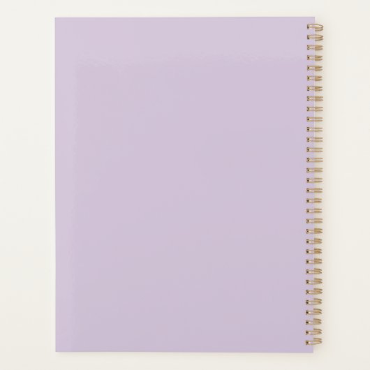Aangepaste SLP-taaldocent Planner (Achterkant)